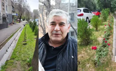 Алматинец Юсуф Гусейнов показывает пример бережного отношения к окружающей среде