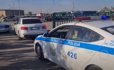 Приехали: в Алматы задержаны авто со штрафами на десятки млн тенге