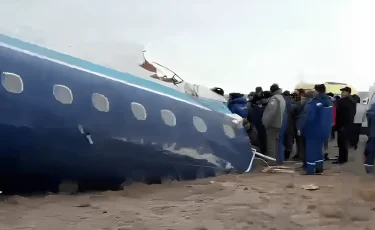 Создана Правительственная комиссия по расследованию причин несчастного случая вблизи города Актау