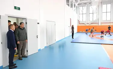 Алматының Алатау ауданында жаңа денешынықтыру-сауықтыру кешені ашылды