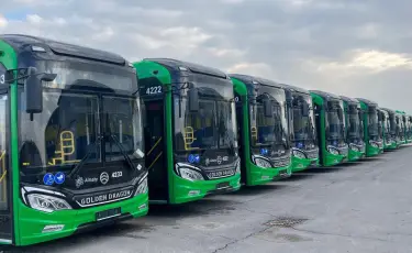 Алматыда келер жылы 800 экологиялық автобус сатып алынады