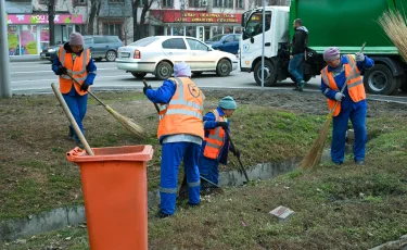 В Алматы за Неделю чистоты с улиц вывезено более 10 тысяч кубометров мусора