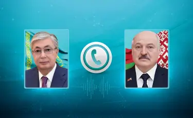 Қазақстан мен Беларусь президенттері телефон арқылы сөйлесті
