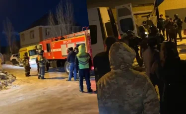 В Актобе полиция освободила заложников и арестовала подозреваемого