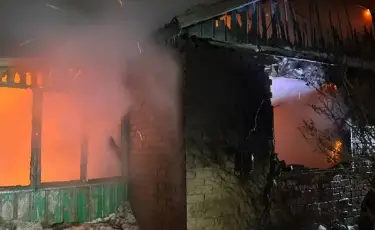 СҚО-да тұрғын үй өртеніп, 2 адамның денесі табылды