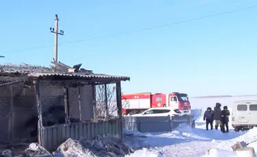 Трагедия в СКО: в пожаре погибла почти вся семья