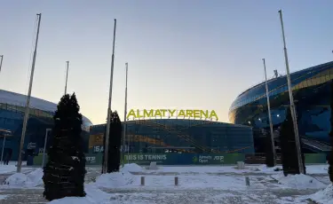 Пожарные ликвидировали возгорание в Ледовом дворце Алматы