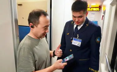 Қазақстанда интернет жүйесі қосылған алғашқы пойыз сапарға шықты