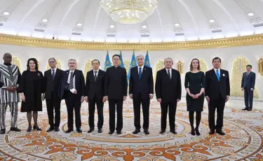 Президент бірқатар мемлекеттің елшілерінен сенім грамотасын қабылдады