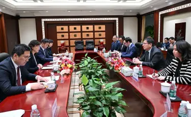 Аким Алматы встретился с президентом China Exim Bank по вопросам финансирования инфраструктурных проектов