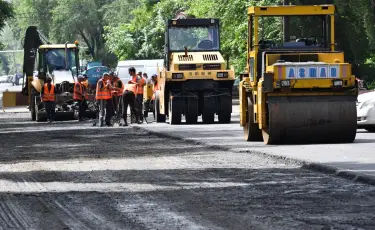 В Алмалинском районе Алматы в 2025 году отремонтируют 15 улиц