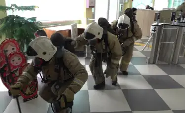 В Алматы детям на примере разъяснили правила и основы пожарной безопасности