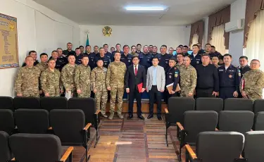 Заң мен тәртіп: Алматыда Антикор өкілдері ТЖБ қызметкерлерімен кездесті