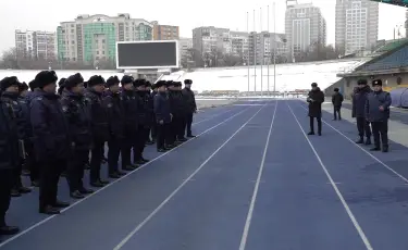 Около 700 молодых призывников приступили к военной службе в Алматы