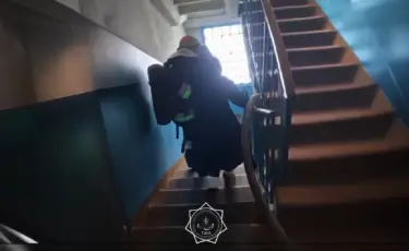 ШҚО-да өрт кезінде 6 тұрғын эвакуацияланды
