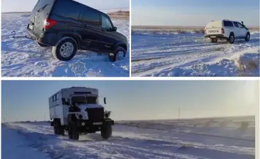 Сотрудники МЧС пришли на помощь попавшим в снежный плен
