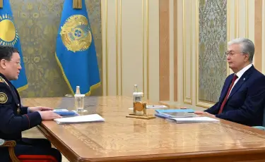 Президент Ішкі істер министрі Ержан Сәденовті қабылдады