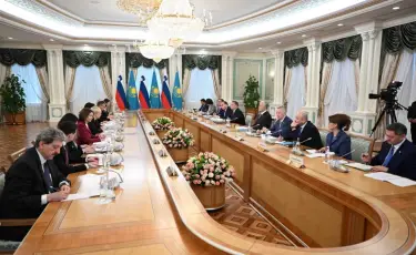 Қазақстанда Словения бизнесіне қолайлы жағдай жасауға ниетті екенін жеткізді