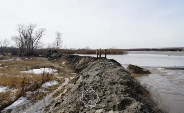 Ақмола облысында бір ауылды су басып қала жаздады