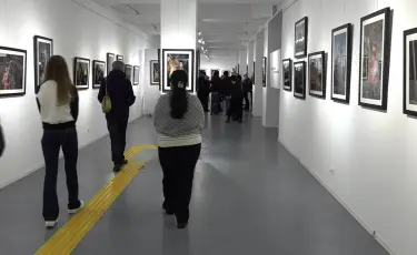 В Алматы открылась уникальная фотовыставка, посвященная национальному конному спорту – кокпар