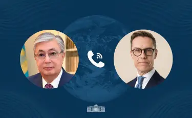 Қазақстан мен Финляндия президенттері телефон арқылы сөйлесті