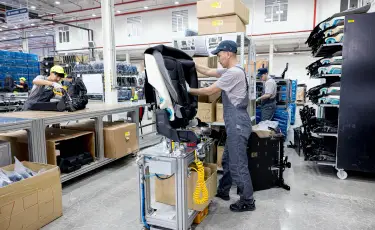 Алматының индустриалды аймағында автокөлік орындықтарын шығаратын зауыт ашылды