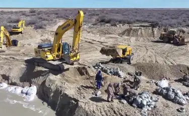 Риск паводков: в Атырауской области всё внимание приковано к реке Жем