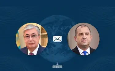Касым-Жомарт Токаев поздравил Президента Болгарии с Днем освобождения