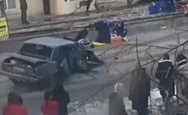 Жуткое ДТП в Кокшетау: от столкновения пассажиры вылетели из машин