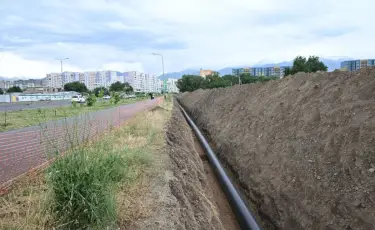 В Наурызбайском районе Алматы ведется масштабное строительство магистрального газопровода
