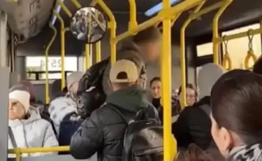 Алматы әуежайындағы күдіктінің бұған дейін автобуста қызды ұрғаны анықталды