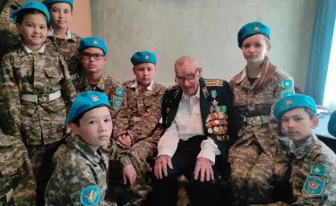 Алматинский ветеран войны отмечает 102-й день рождения