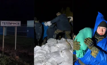 Плечом к плечу: в Петропавловске продолжается борьба с паводком