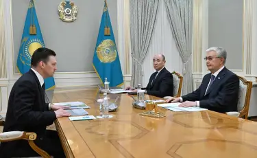 Глава государства принял председателя правления Евразийского банка развития