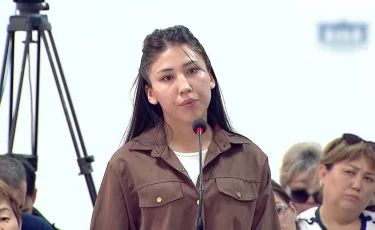 Шерзат Полаттың ісі: Дана Жақсыгелді сотталушылардың қолынан пышақ пен мылтық көргенін айтты