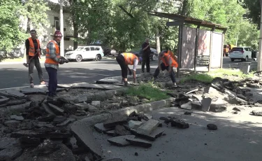 Какие работы по ремонту и строительству дорог запланированы в Алматы на этот год