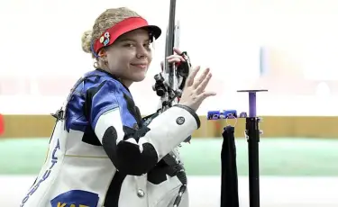 Арина Алтухова завоевала "бронзу" на этапе Кубка мира по пулевой стрельбе