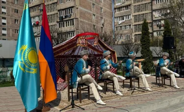 В Ереване открылся Парк имени Абая Кунанбайулы