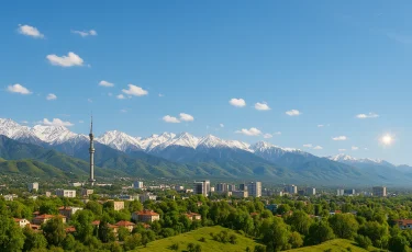 Погода радует: по всему Казахстану тепло и солнце 25 апреля