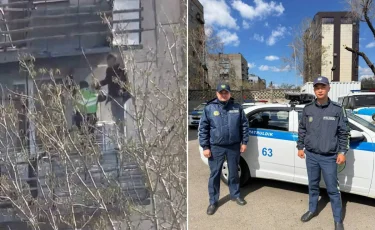 В Усть-Каменогорске патрульные полицейские предотвратили суицид