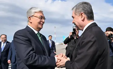 Түрікменстанның көшбасшысы Қазақстанға келді