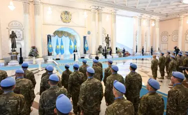 Қазақстан алғаш рет бітімгерлік міндетін дербес орындауға кірісті - Президент