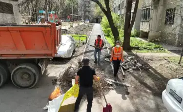 Қолайсыз ауа райы: Алматыда 28 ағаш құлап, 3 тұрғын үйдің шатыры бүлінді
