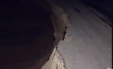 На трассе Усть-Каменогорск – Алтай произошло обрушение дороги из-за размыва
