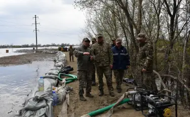 СҚО-да бірнеше ауылда су тасқынына қарсы жұмыстар жүргізіліп жатыр