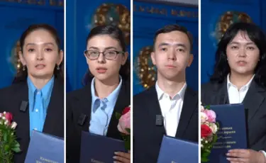Президент алматылық жас ғалымдарға баспана кілтін табыстады