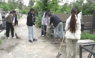 Таза Казахстан: в Алматы продолжается общереспубликанская экоакция