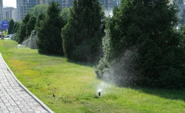 Әл-Фараби даңғылын көгалдандыру жұмыстары қалай жүріп жатыр