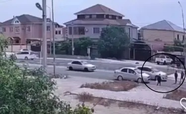 На скорости: в Актау автомобиль сбил двух детей на пешеходном переходе