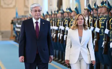 Қасым-Жомарт Тоқаев пен Джорджа Мелони келіссөз жүргізді